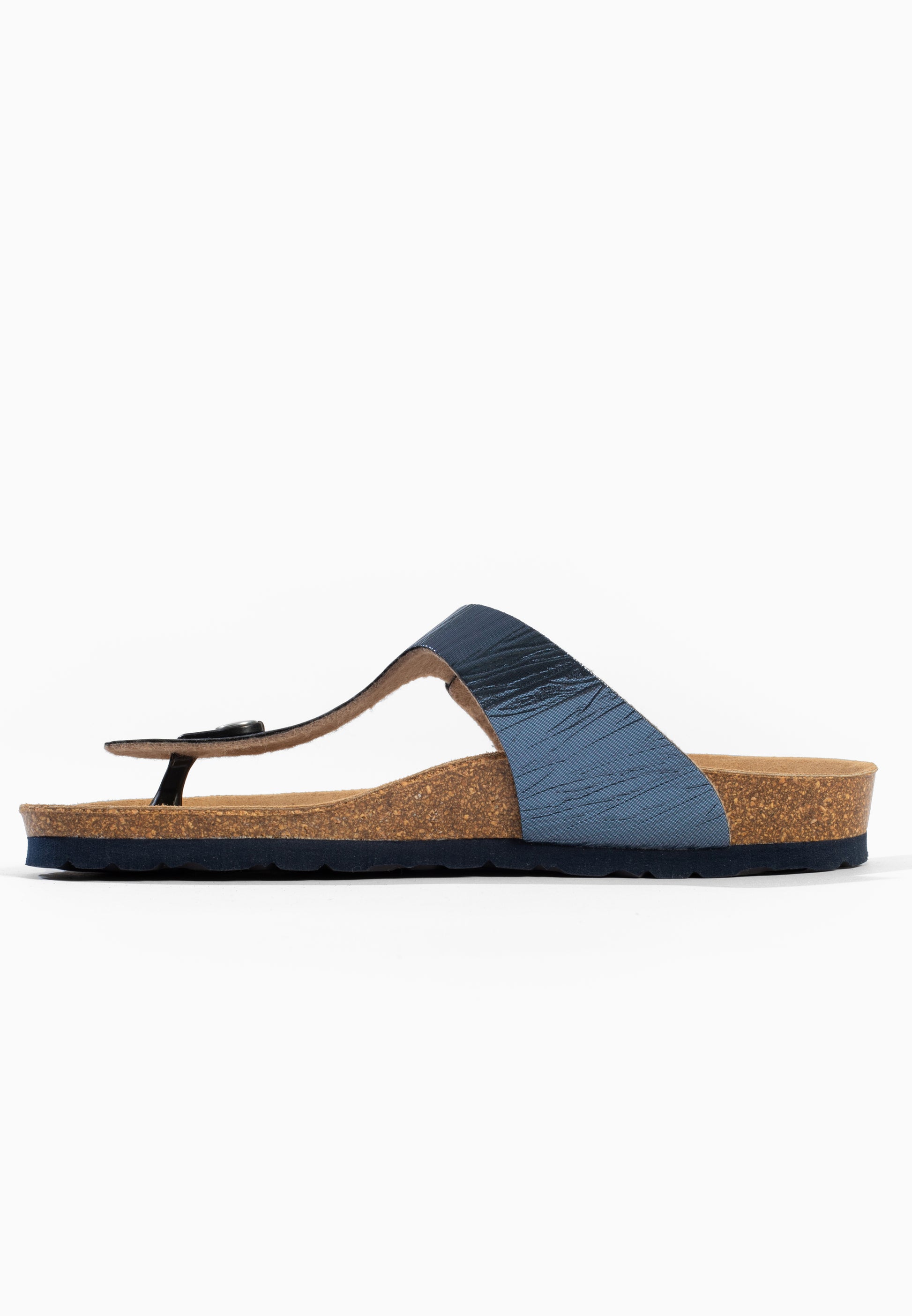 Sandales à Entre-doigts Singapore Bleu marine