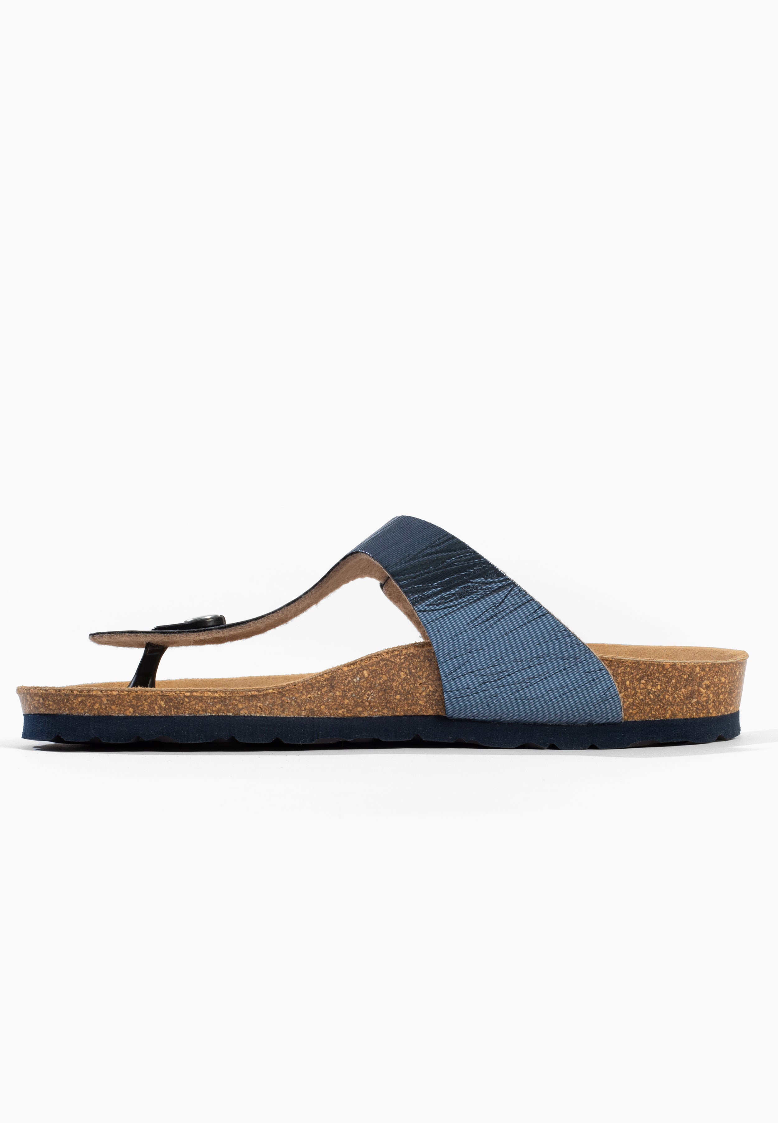 Sandales à Entre-doigts Singapore Bleu marine