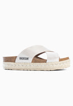 Sandales Milano à plateforme Beige