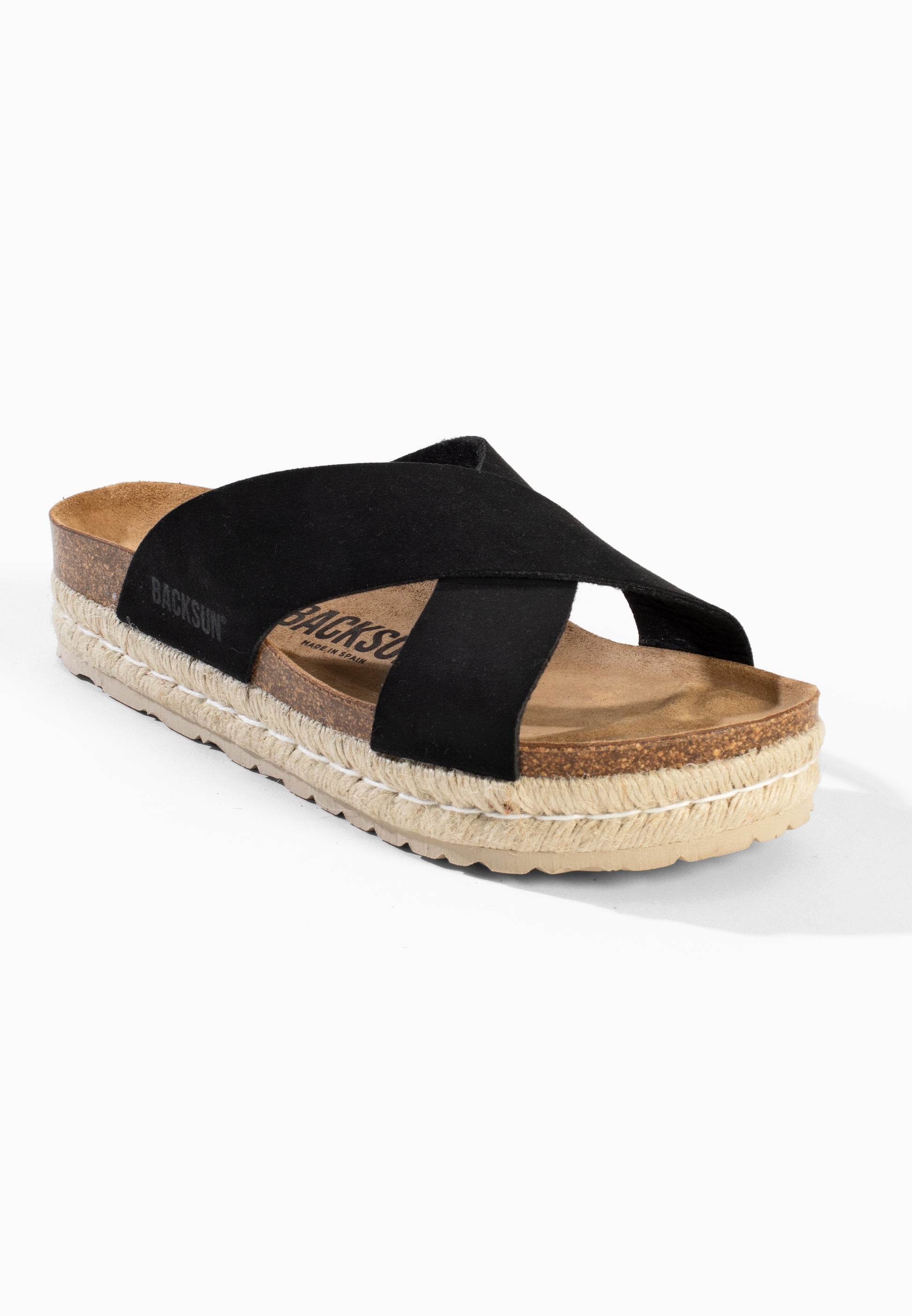 Milano Black Platform Sandals