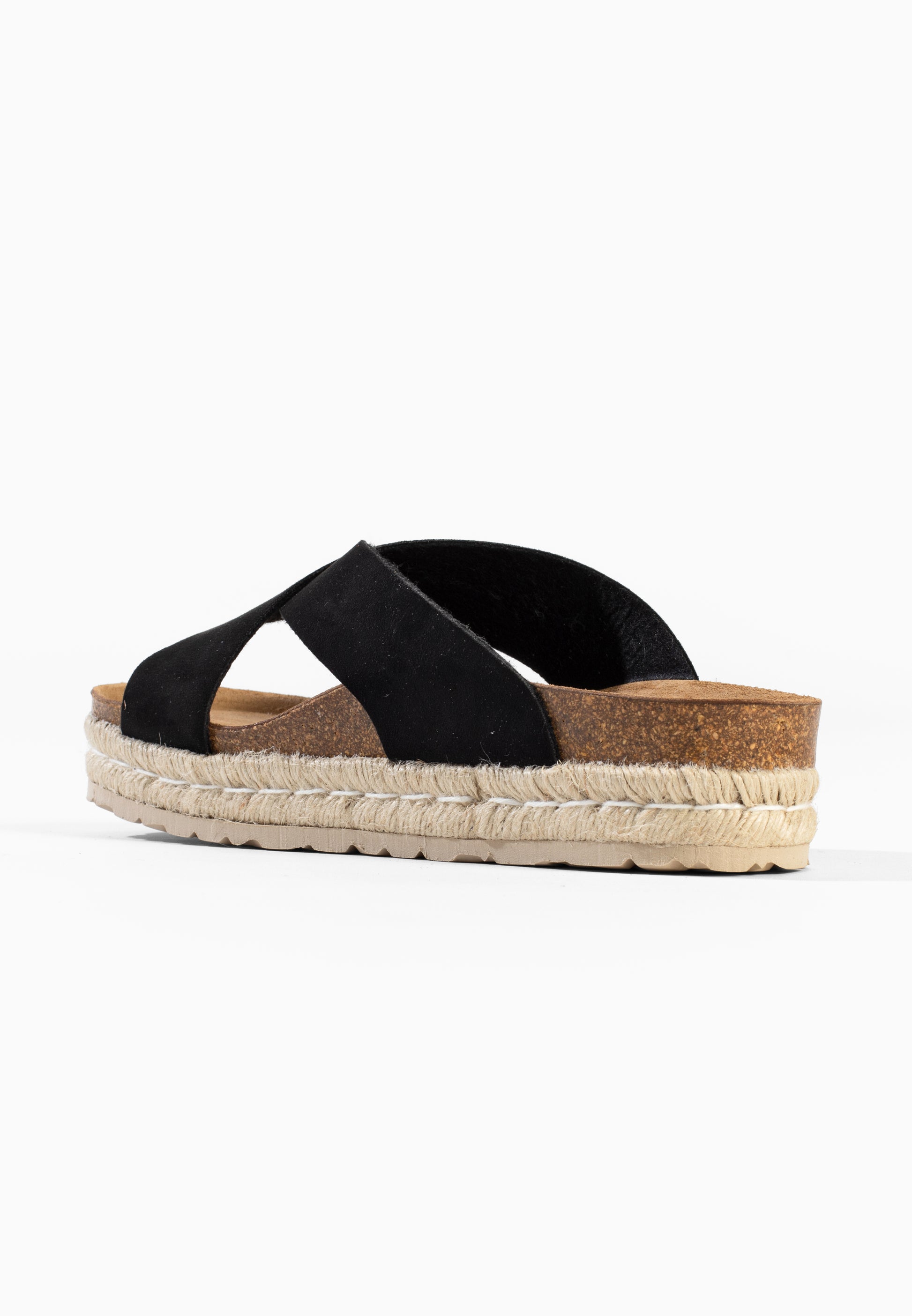 Milano Black Platform Sandals