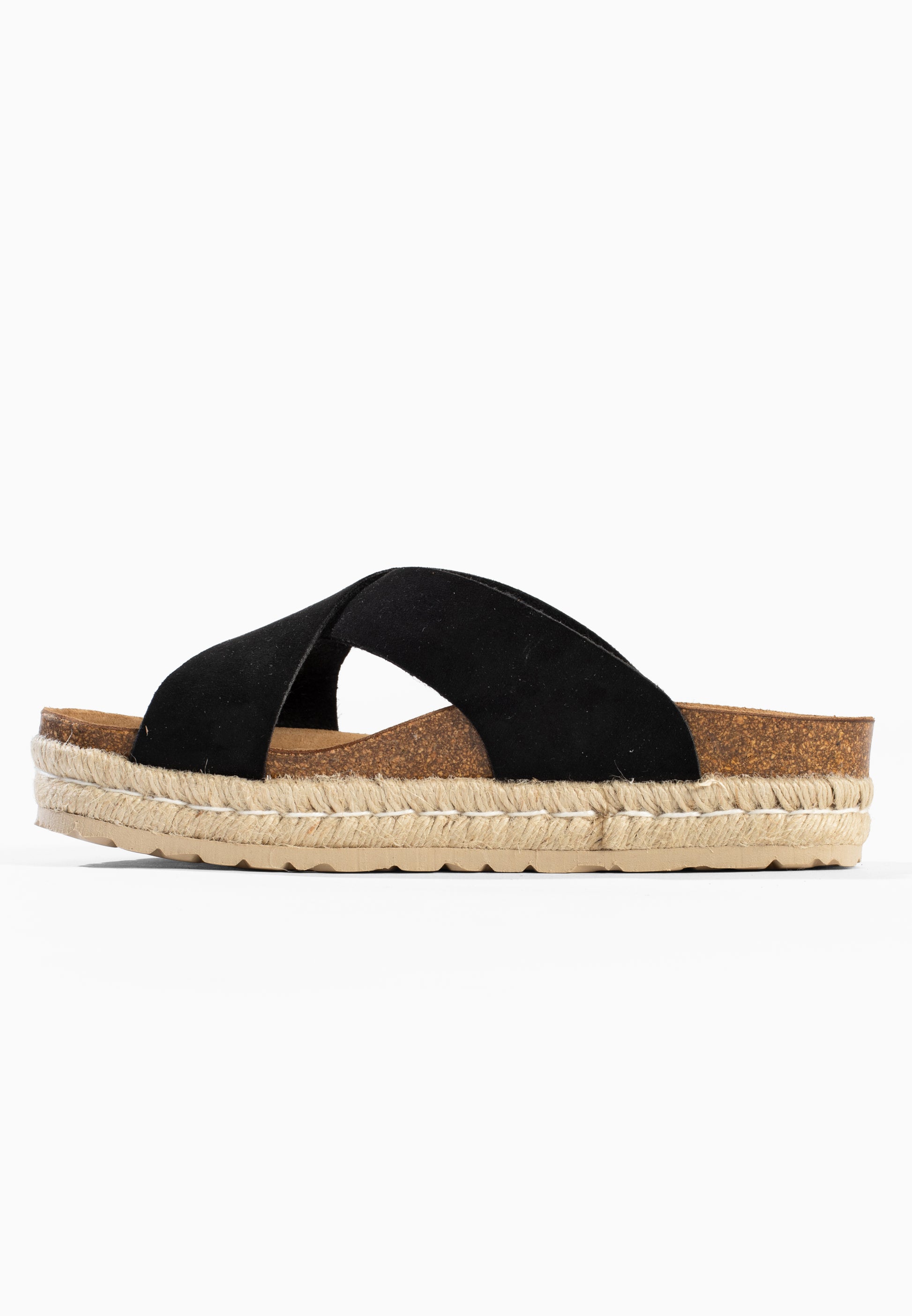 Milano Black Platform Sandals