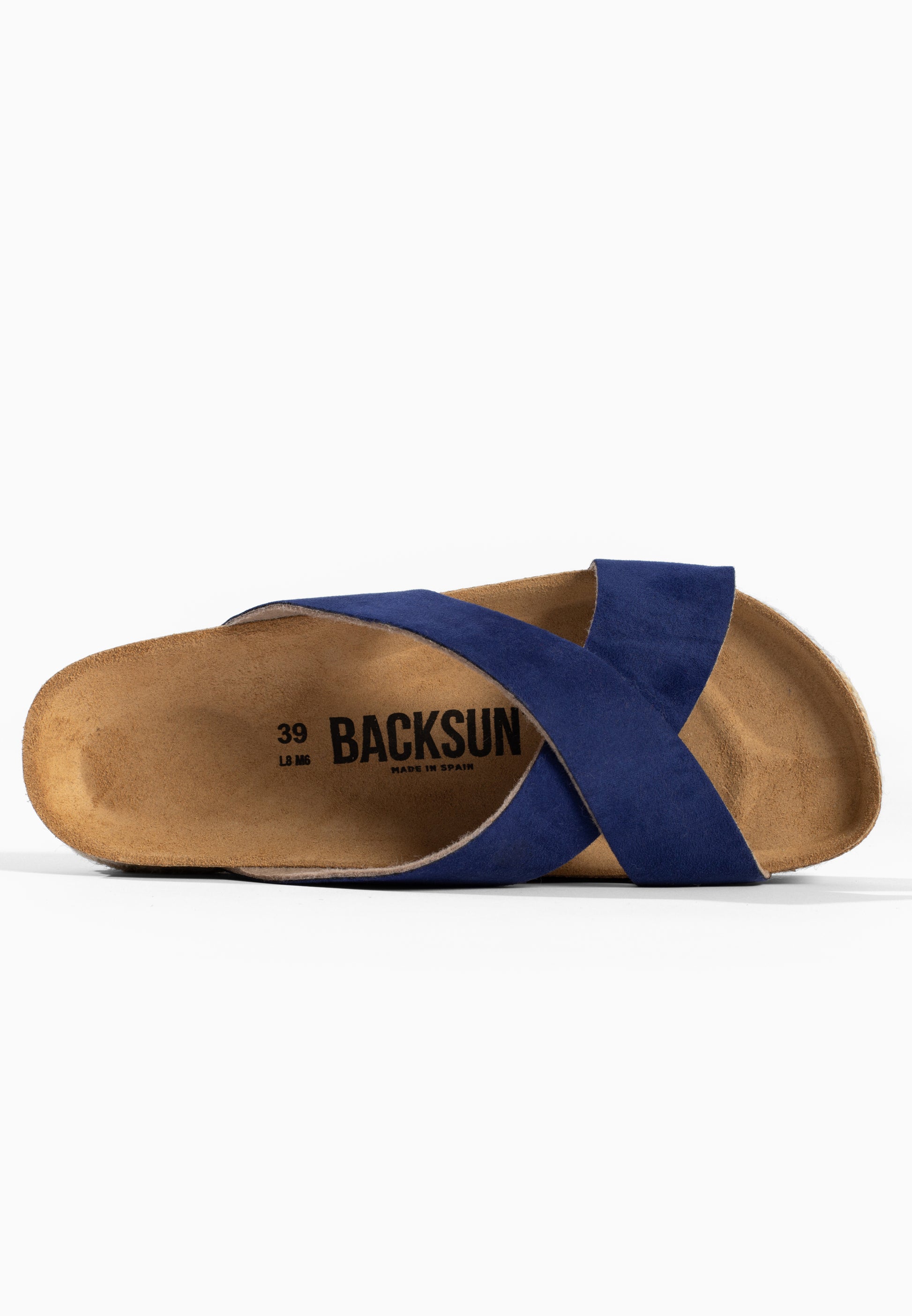 Milano Blue Platform Sandals