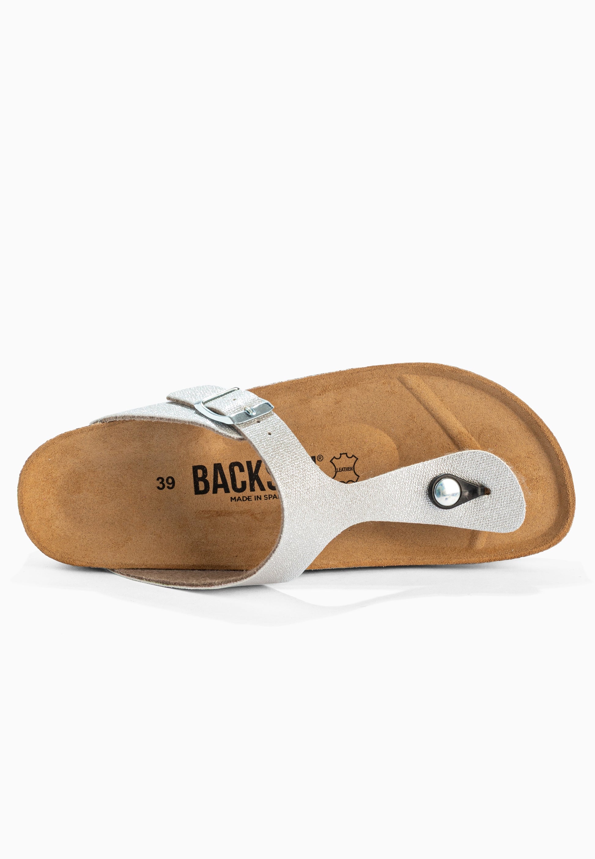 Alghero Silver Platform Sandals