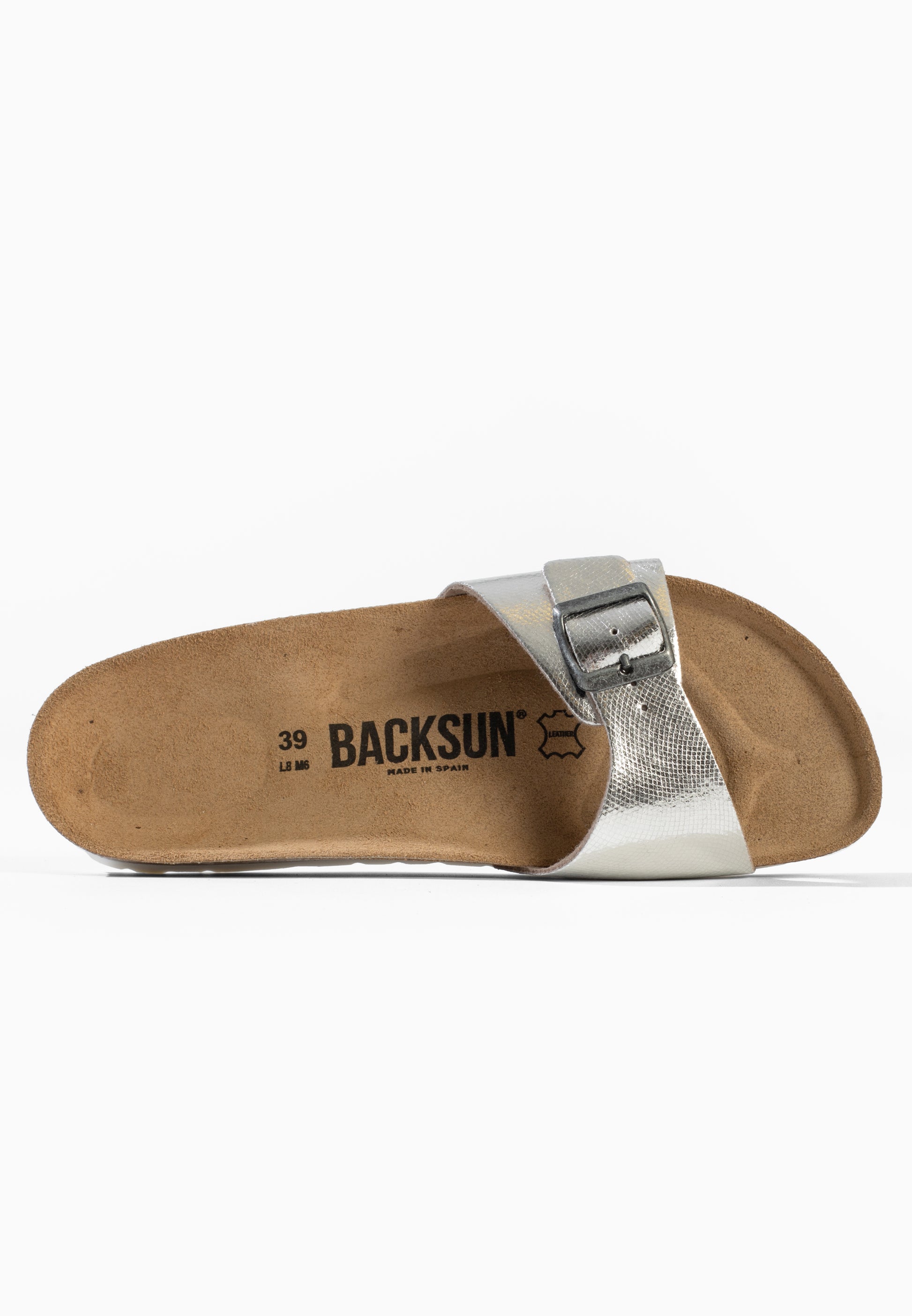 Sandales 1 Bride Paris Argent