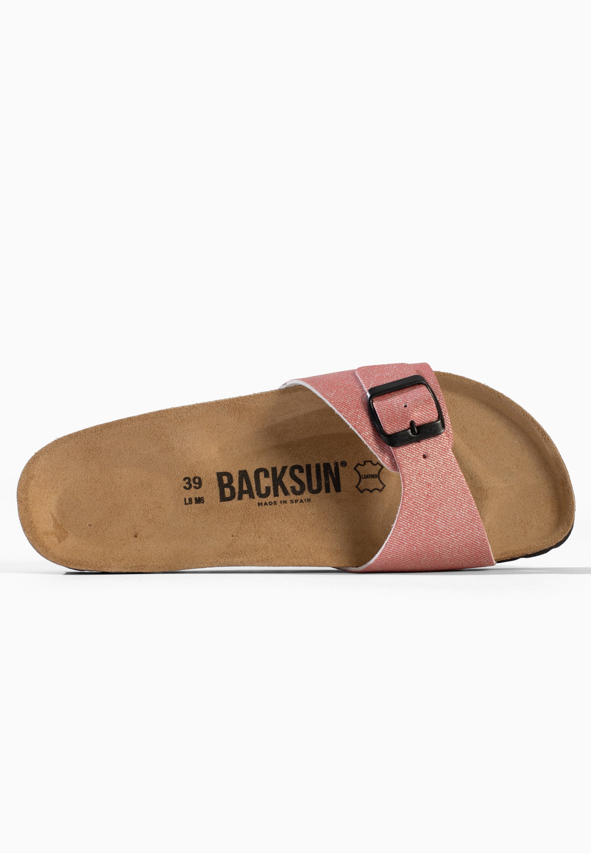 Sandales 1 Bride Paris Rouge