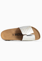 Djila Silver 1 Strap Sandals
