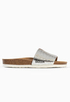Djila Silver 1 Strap Sandals