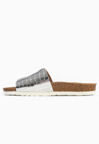 Djila Silver 1 Strap Sandals