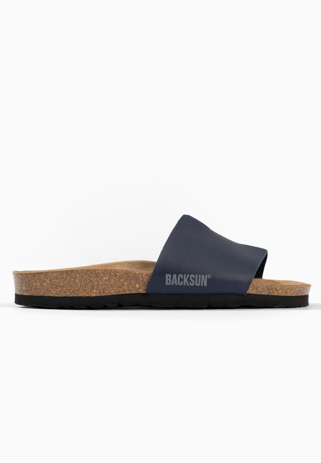Djila Navy Blue 1 Strap Sandals