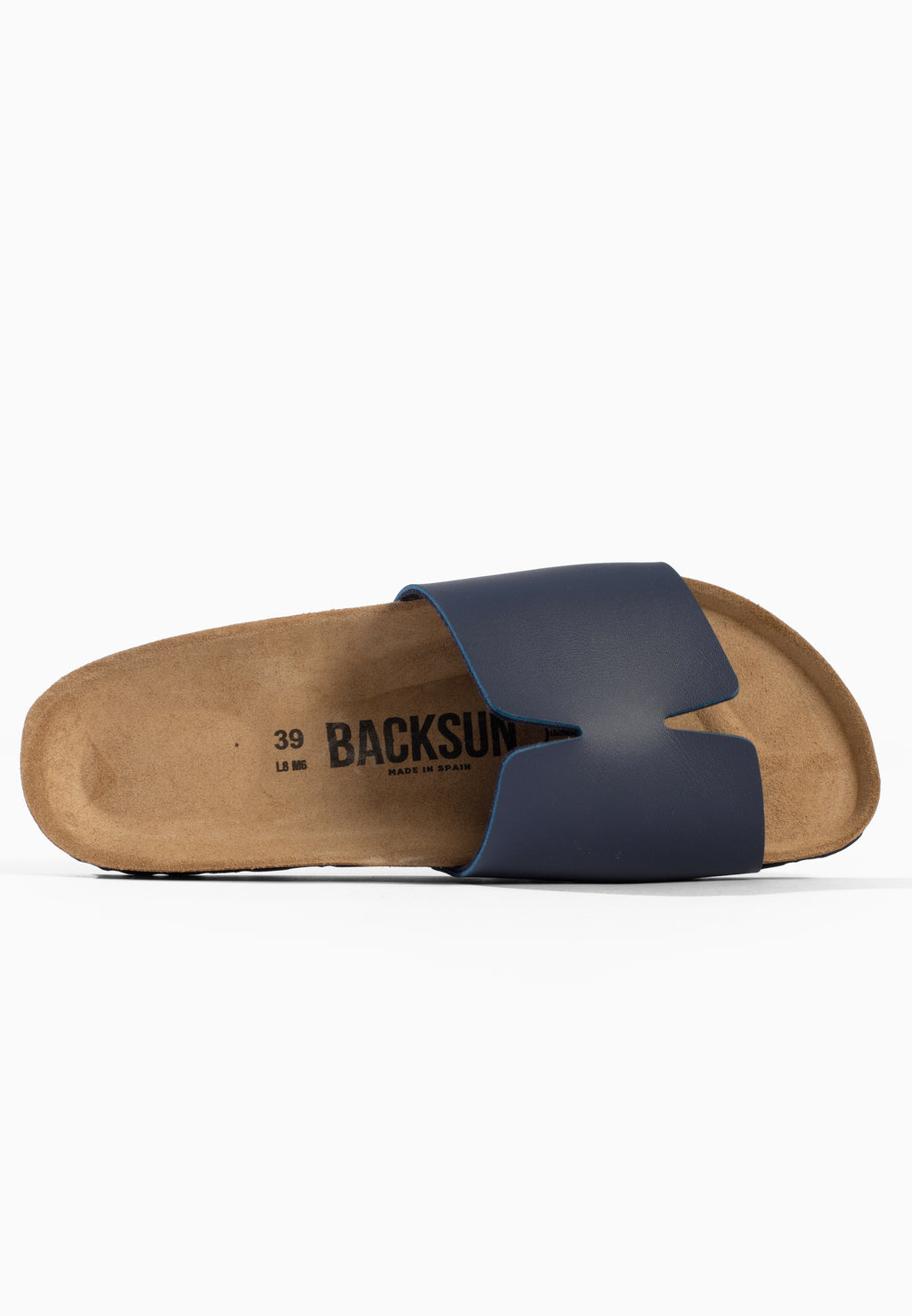 Djila Navy Blue 1 Strap Sandals