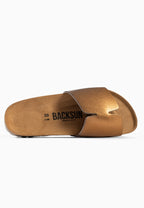 Djila Bronze 1-Strap Sandals