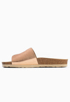 Djila Roségold-Sandalen mit 1 Riemen