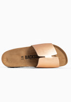 Djila Roségold-Sandalen mit 1 Riemen