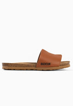 Djilo Kamelfarbene Sandalen mit 1 Riemen