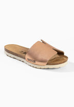 Djilo Rose Gold 1 Strap Sandals