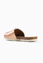 Djilo Rose Gold 1 Strap Sandals