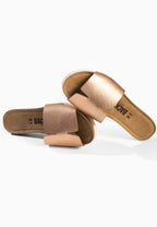 Djilo Rose Gold 1 Strap Sandals