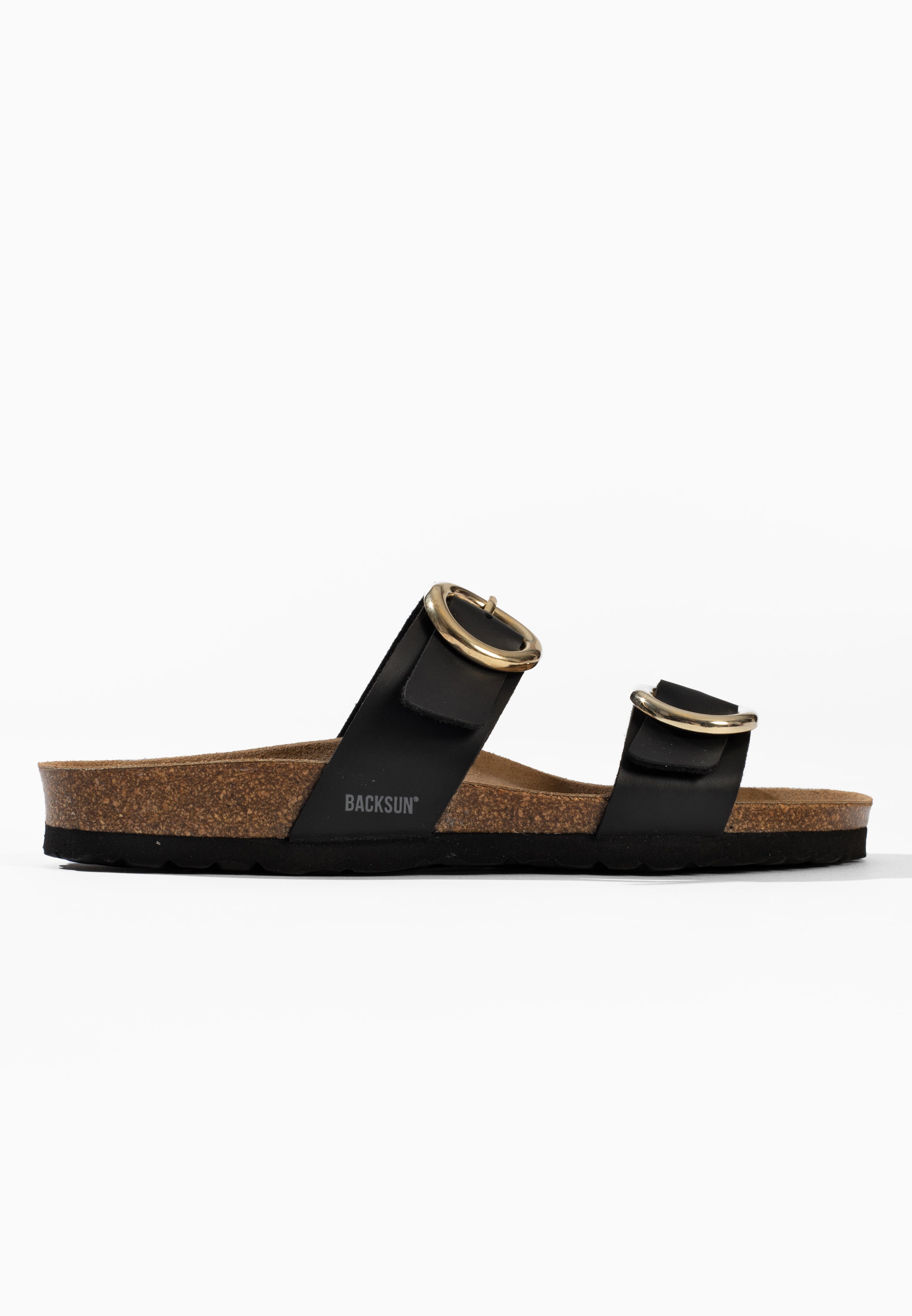 Sandales 2 Brides Belize Noir