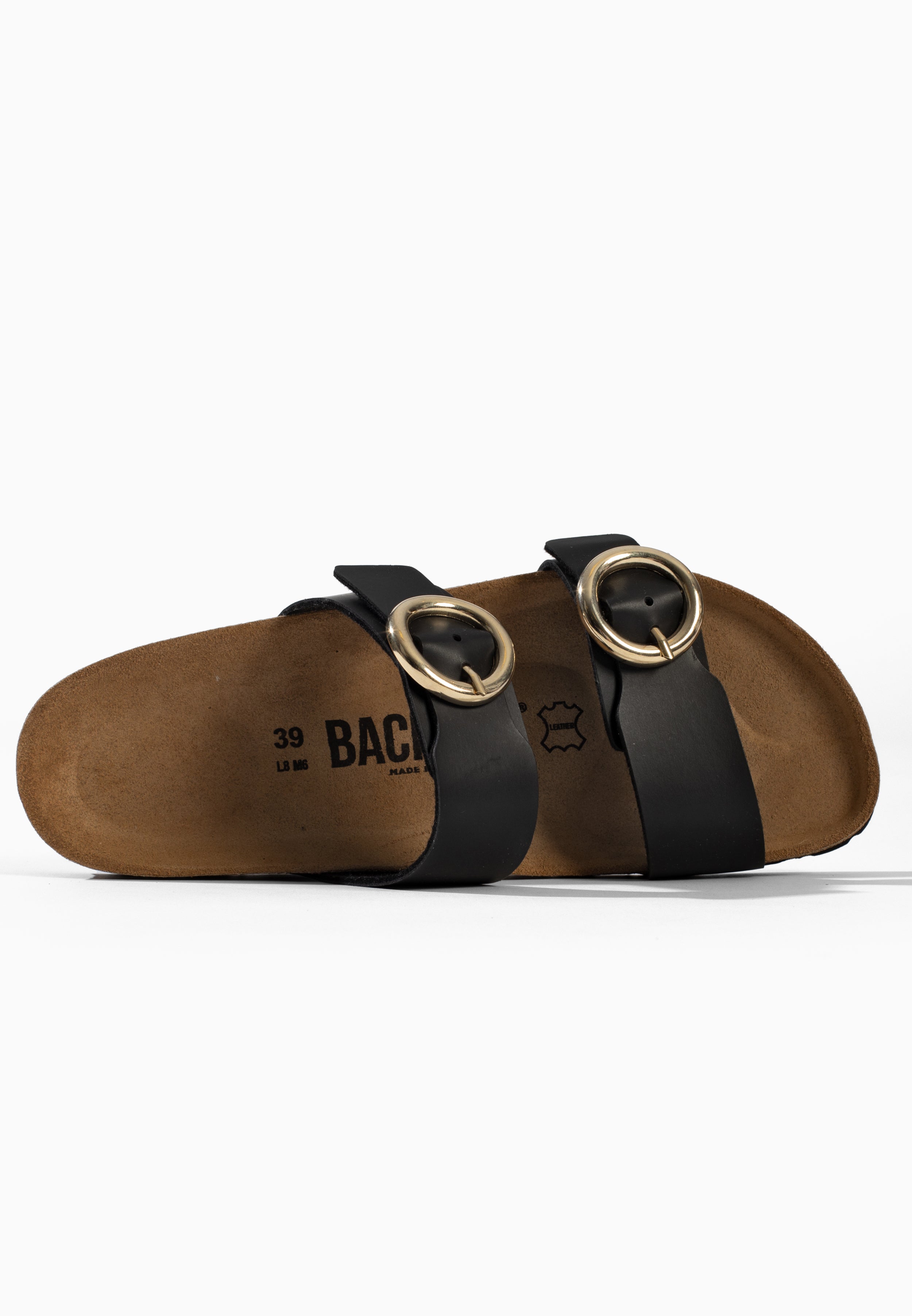 Sandales 2 Brides Belize Noir