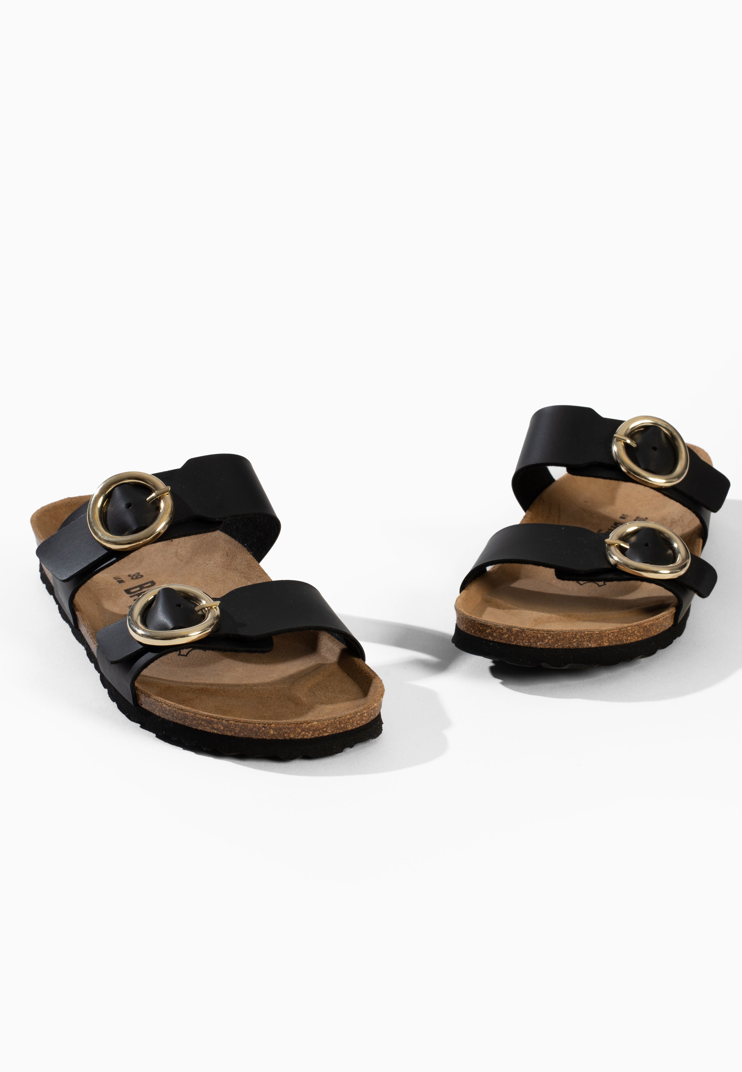 Sandales 2 Brides Belize Noir