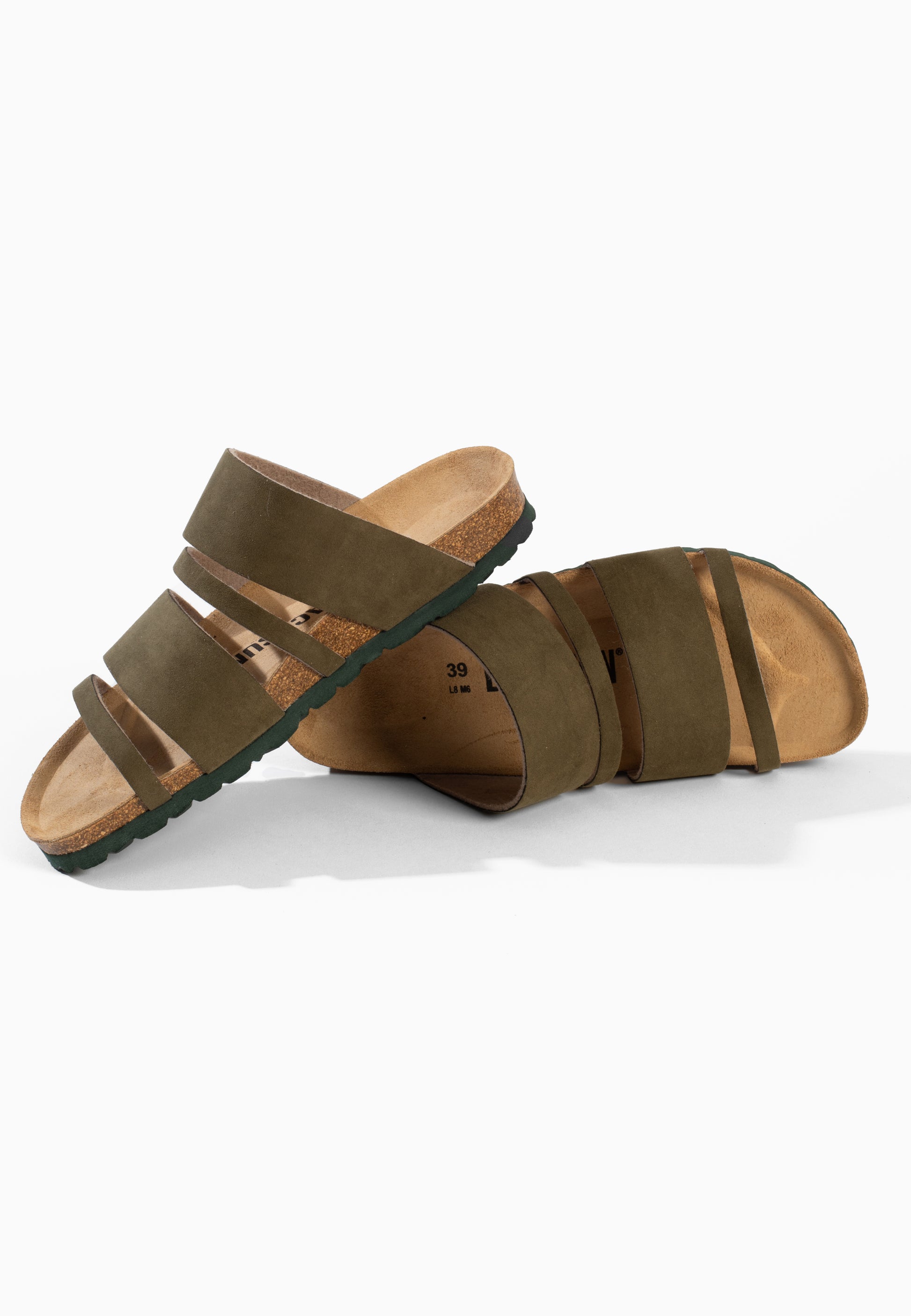 Sandales Multi-Brides Suzano Vert