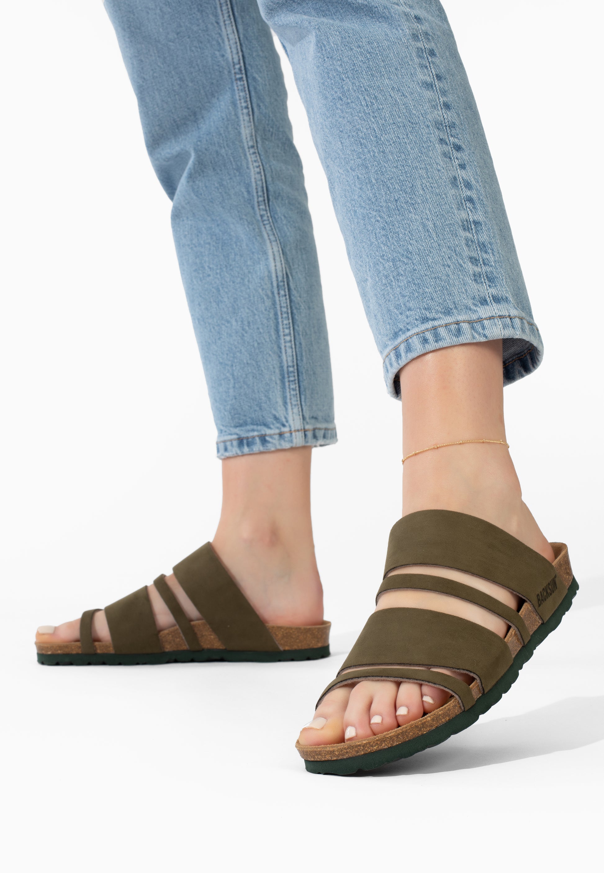 Sandales Multi-Brides Suzano Vert