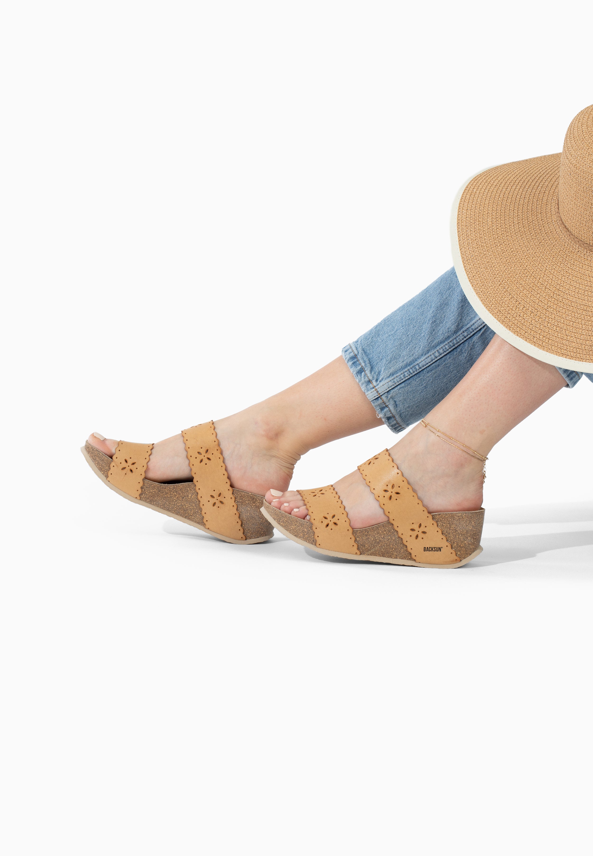 Sandales Volta Compensées et semi-compensées Beige