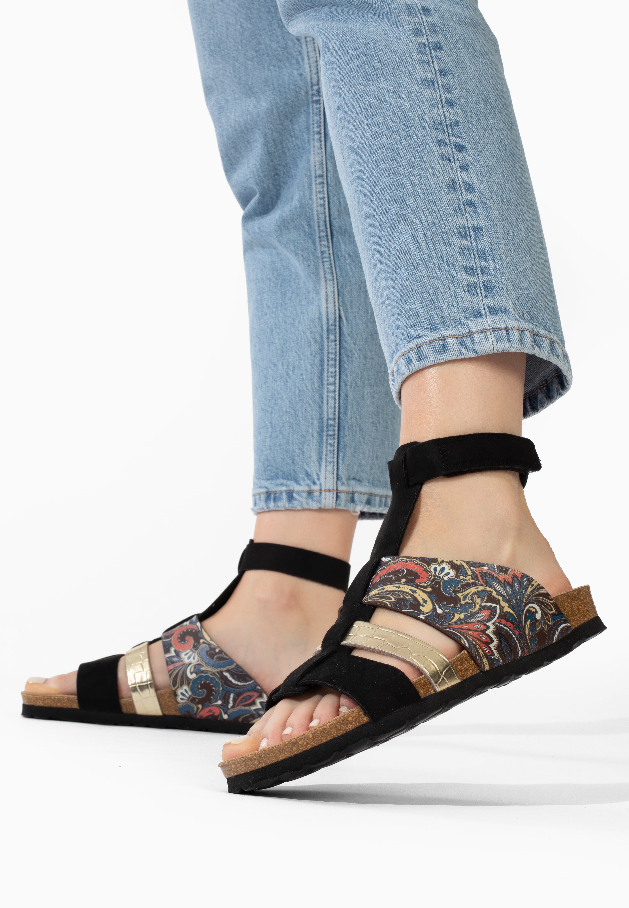 Sandales Multi-Brides Itabuna Noir