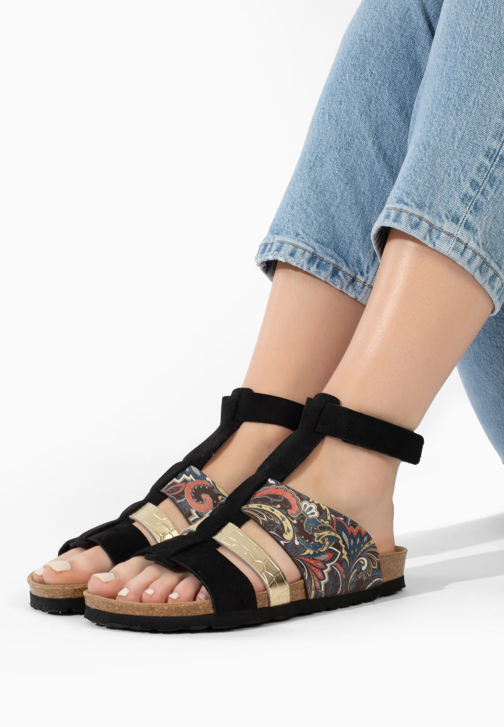 Sandales Multi-Brides Itabuna Noir