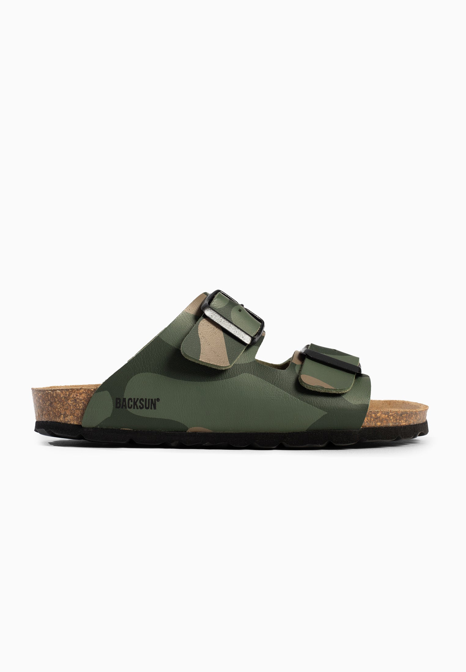 Sandales 2 Brides Bali Kaki camouflage