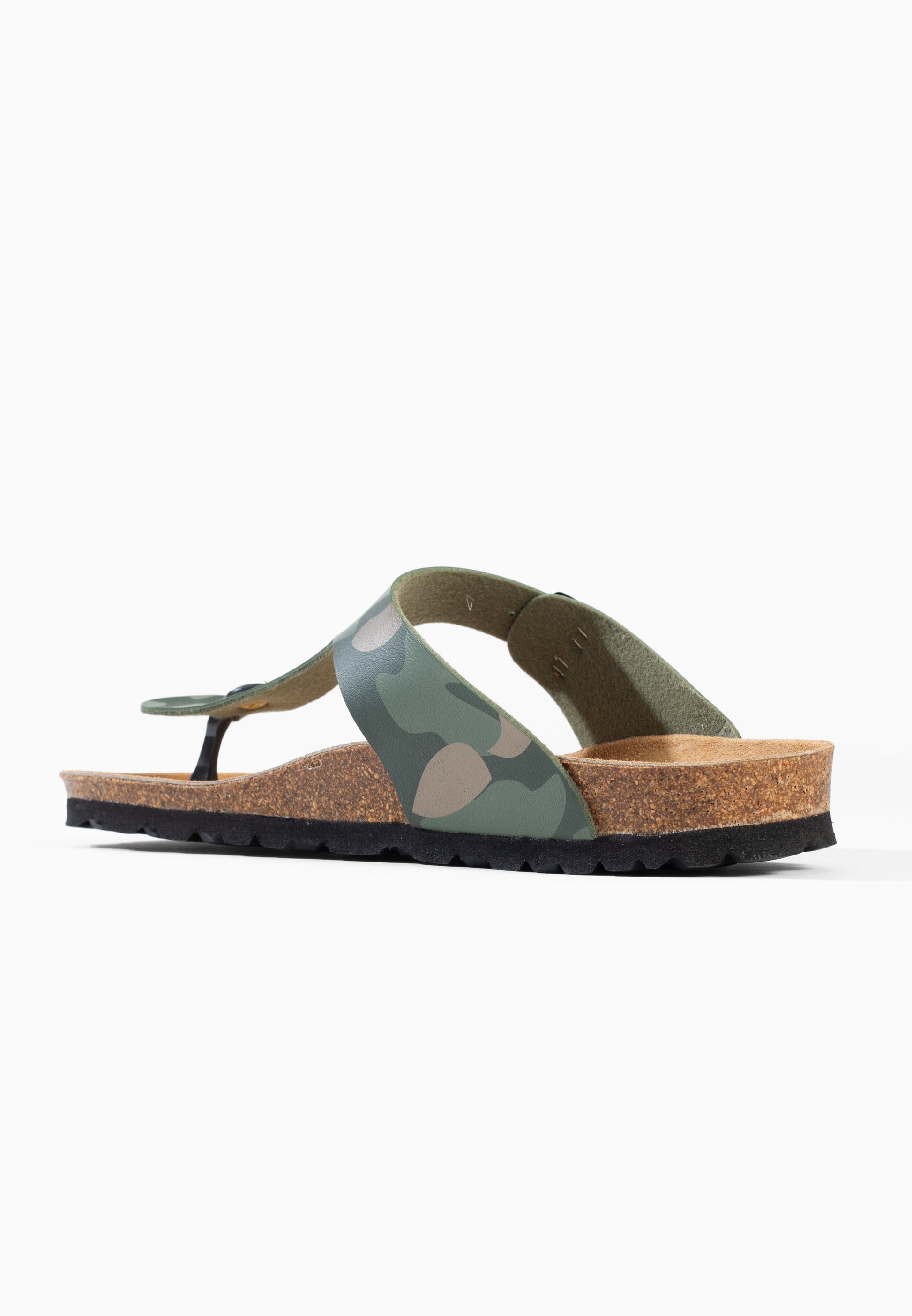 Sandales à Entre-doigts Singapore Kaki camouflage