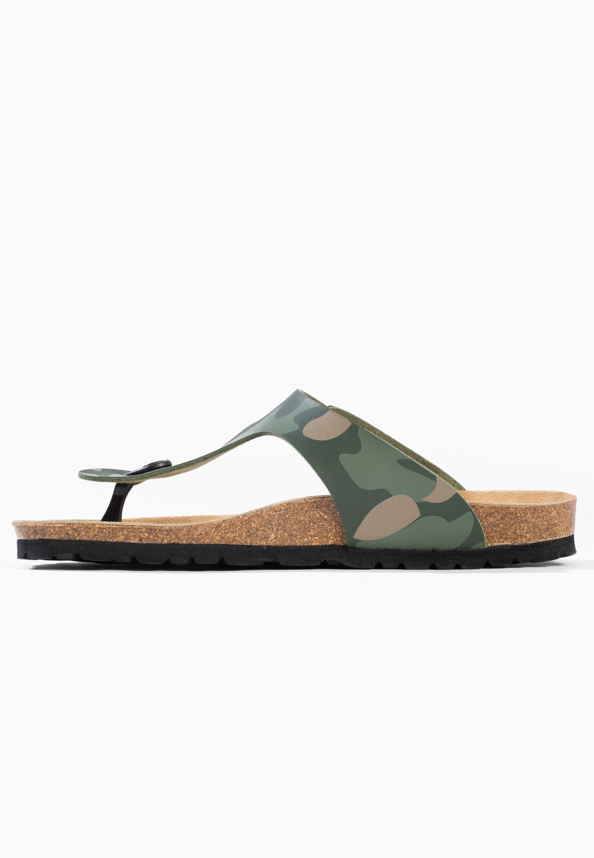Sandales à Entre-doigts Singapore Kaki camouflage