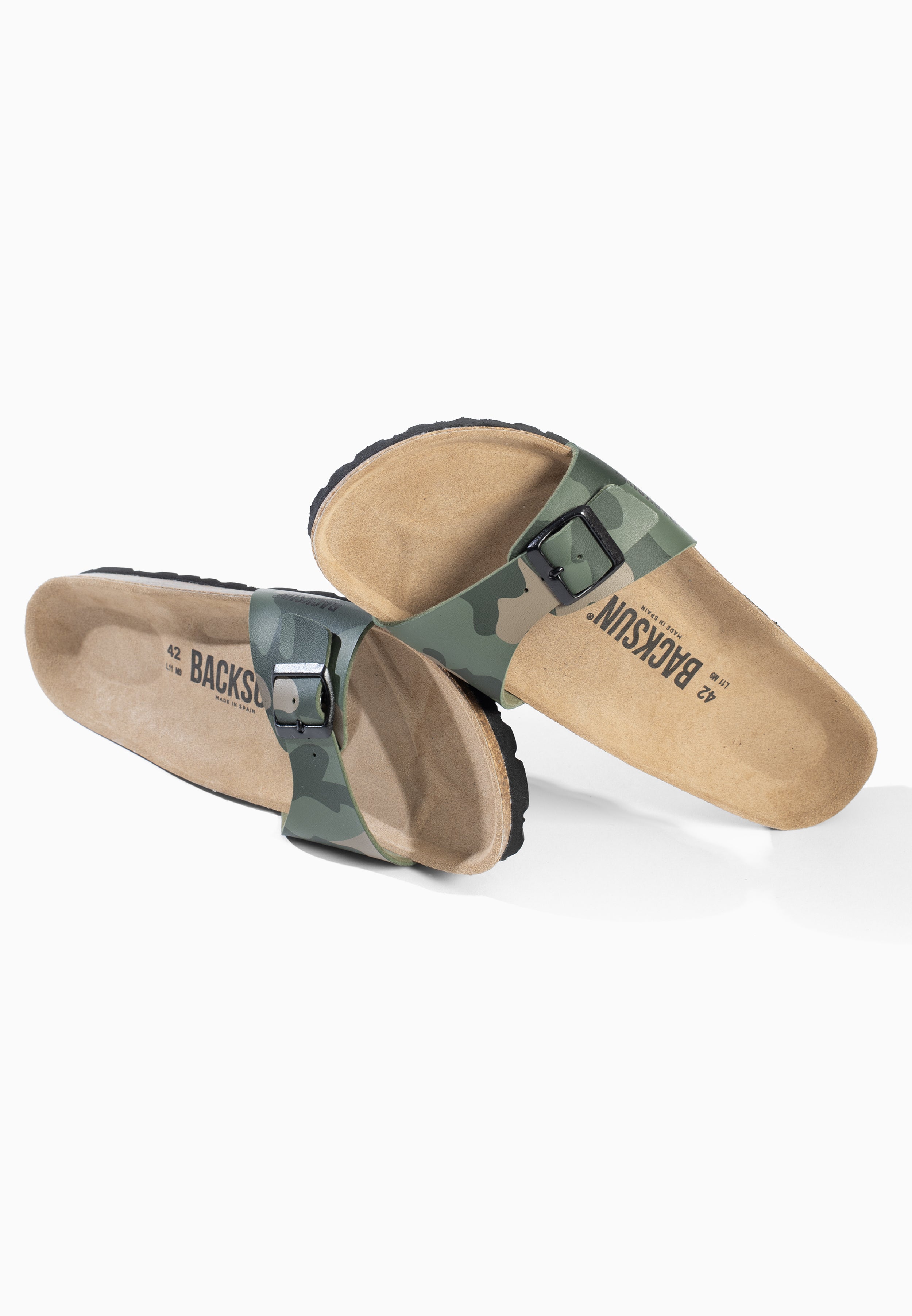 Sandales Paris 1 Bride Kaki Camouflage