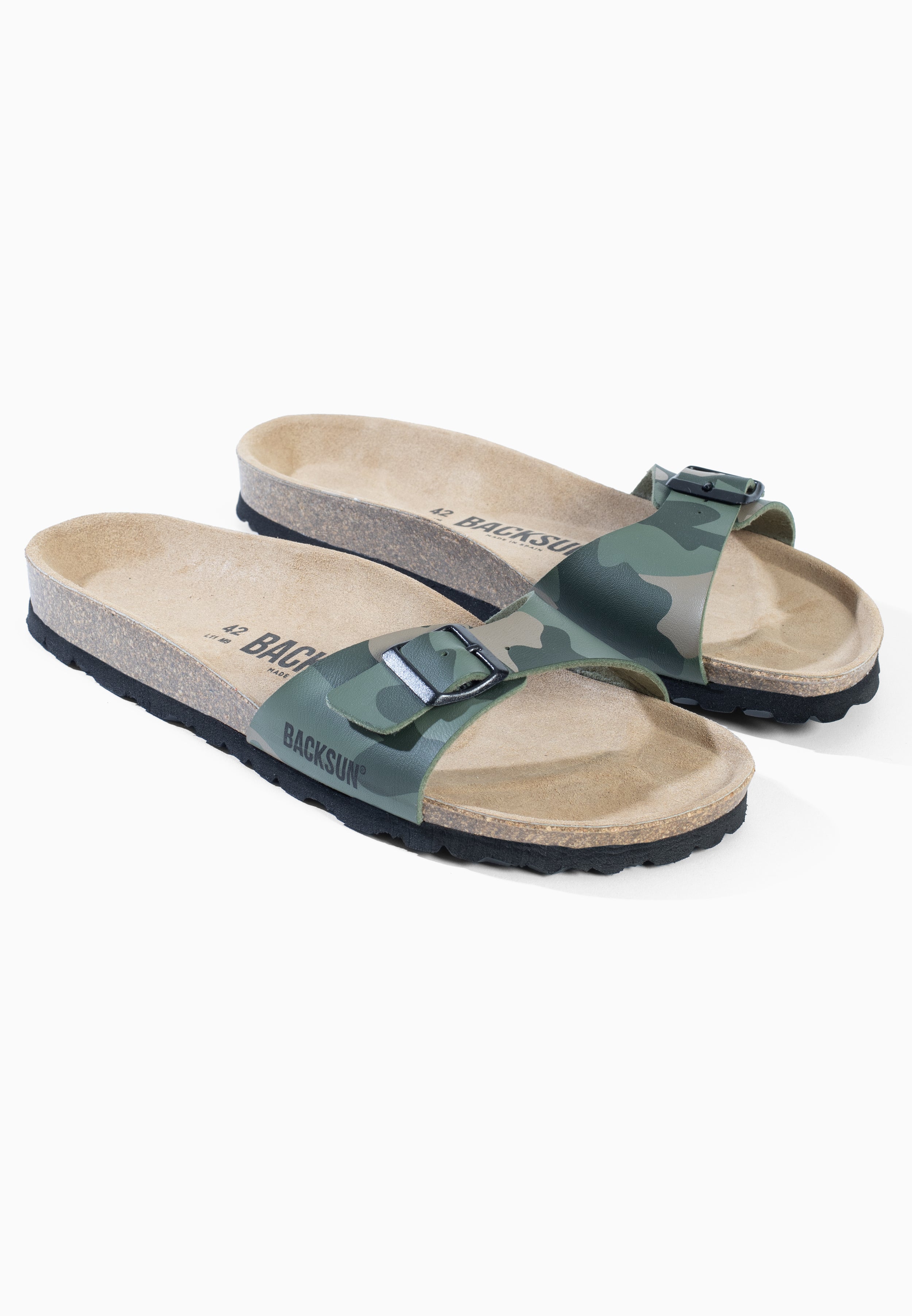 Sandales Paris 1 Bride Kaki Camouflage