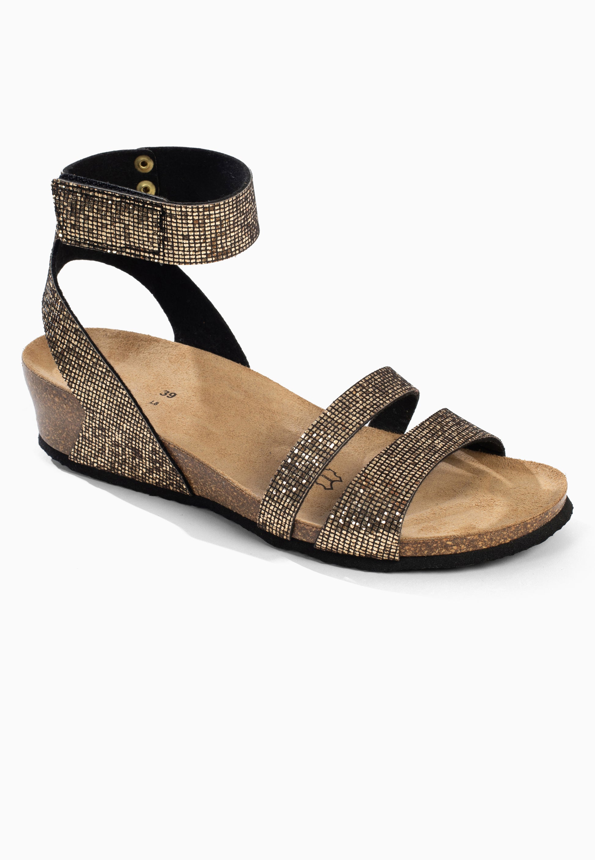 Sandales Camiri Compensées et semi-compensées Bronze