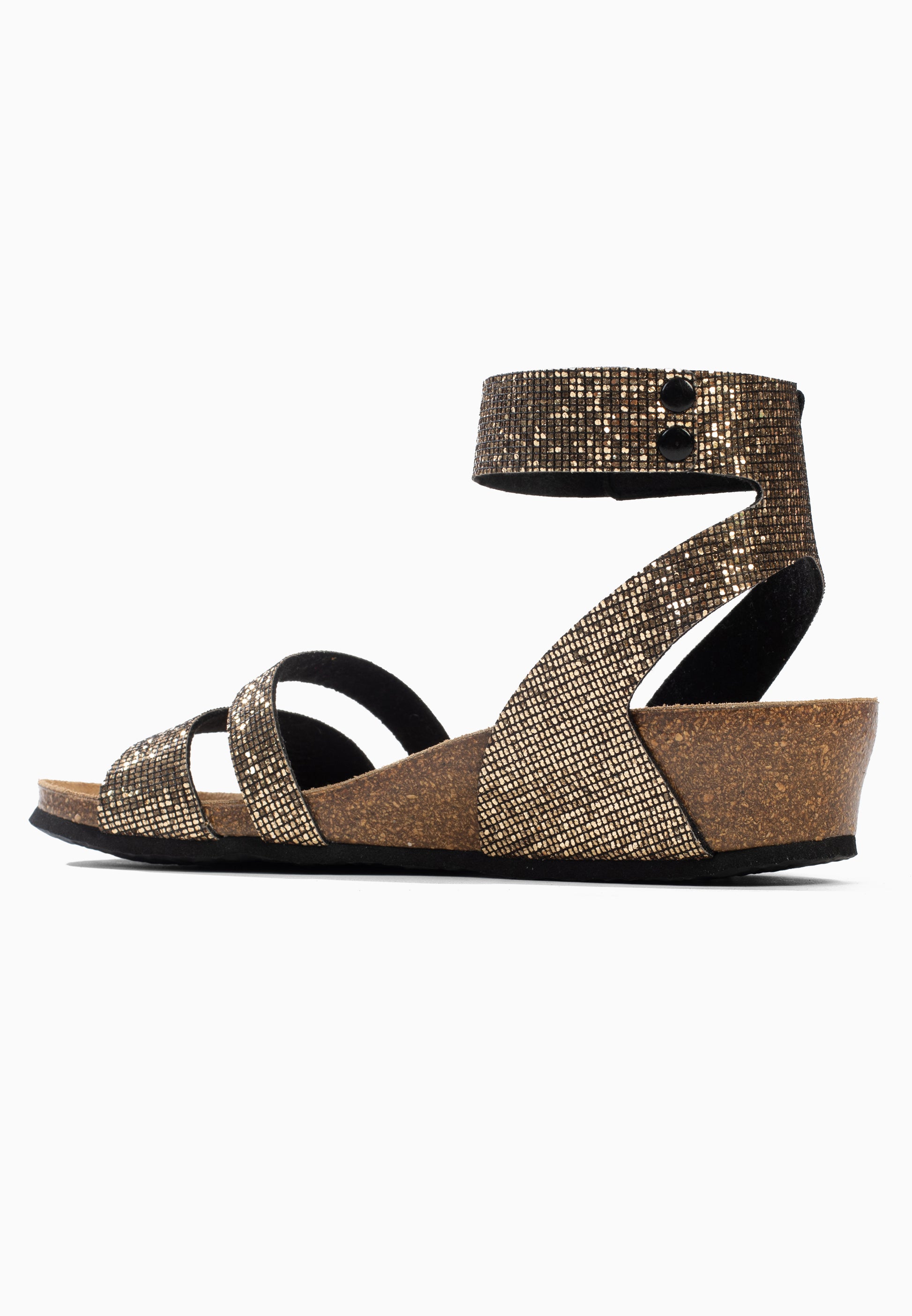 Sandales Camiri Compensées et semi-compensées Bronze