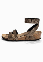 Camiri Bronze Wedge and Semi-Wedge Sandals