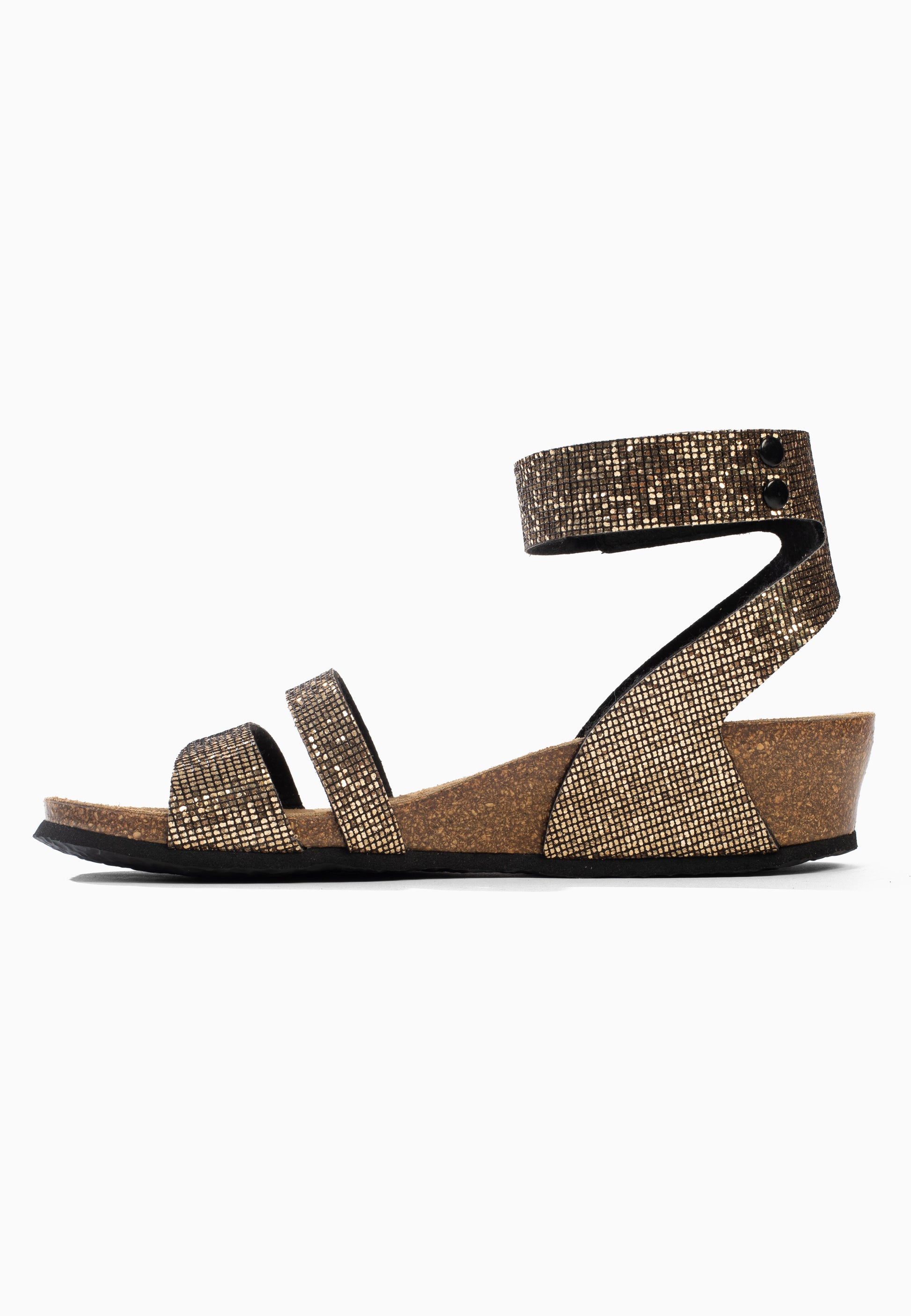 Sandales Camiri Compensées et semi-compensées Bronze