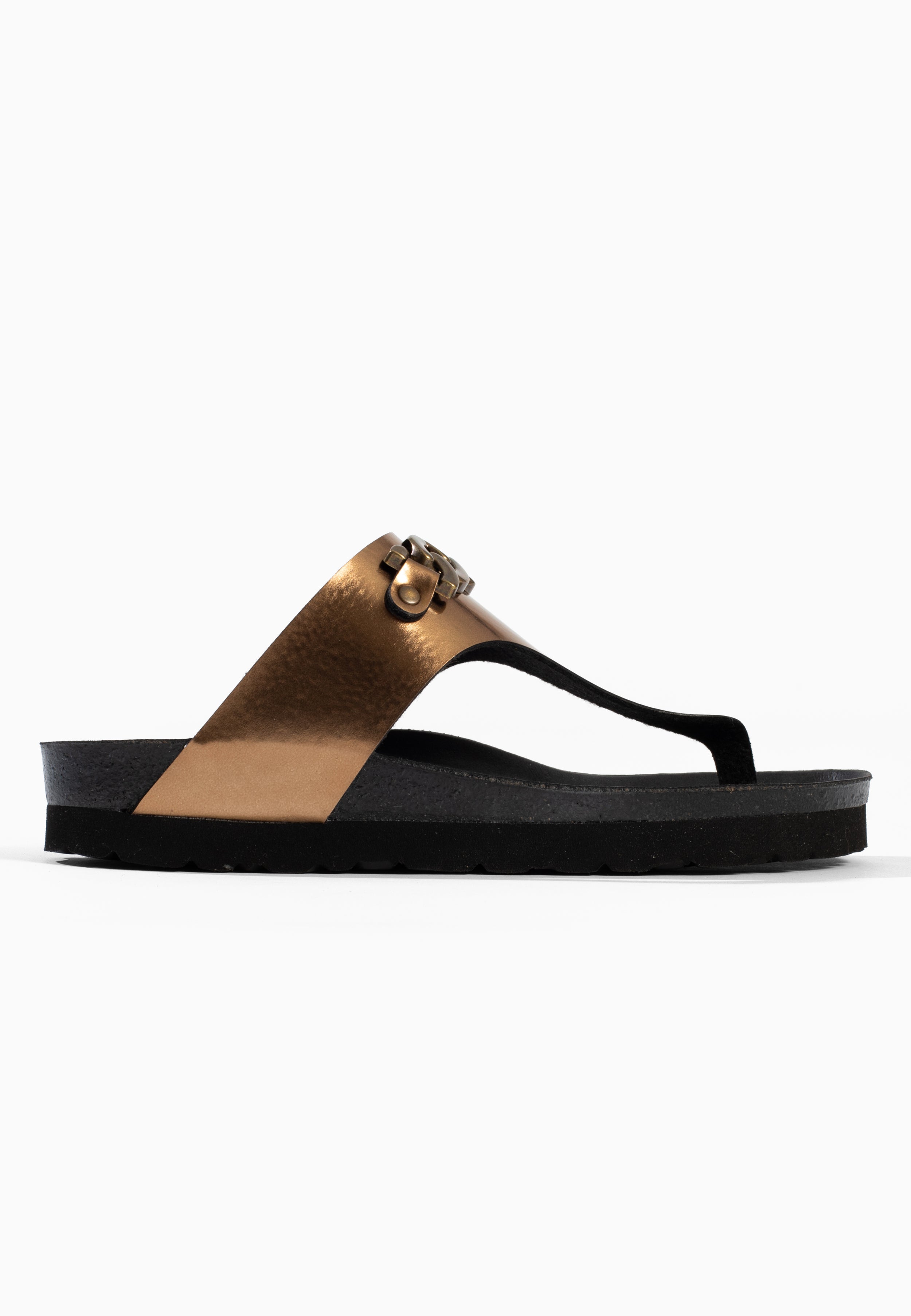 Sandales à Entre-doigts Carlita Bronze