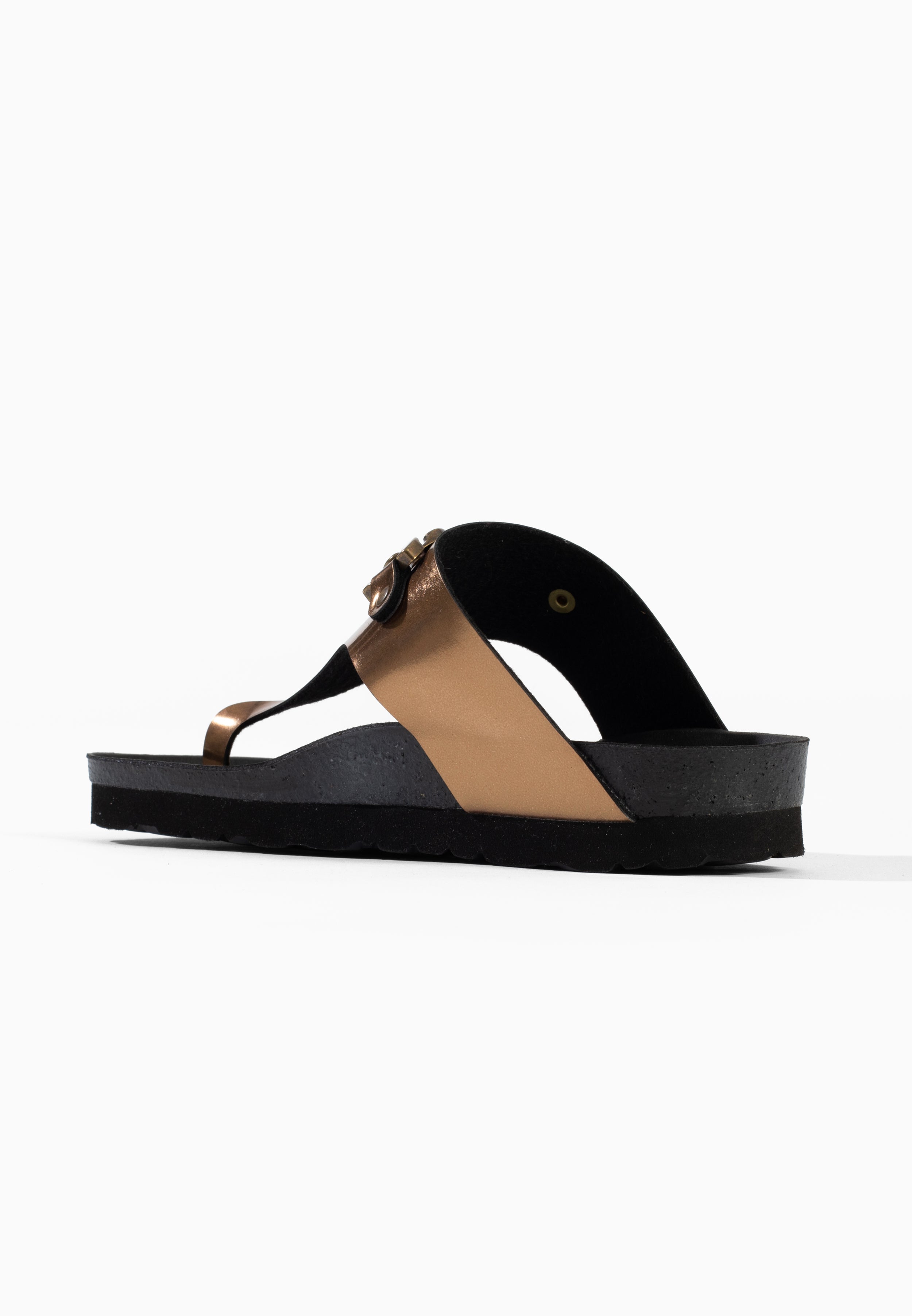 Sandales à Entre-doigts Carlita Bronze