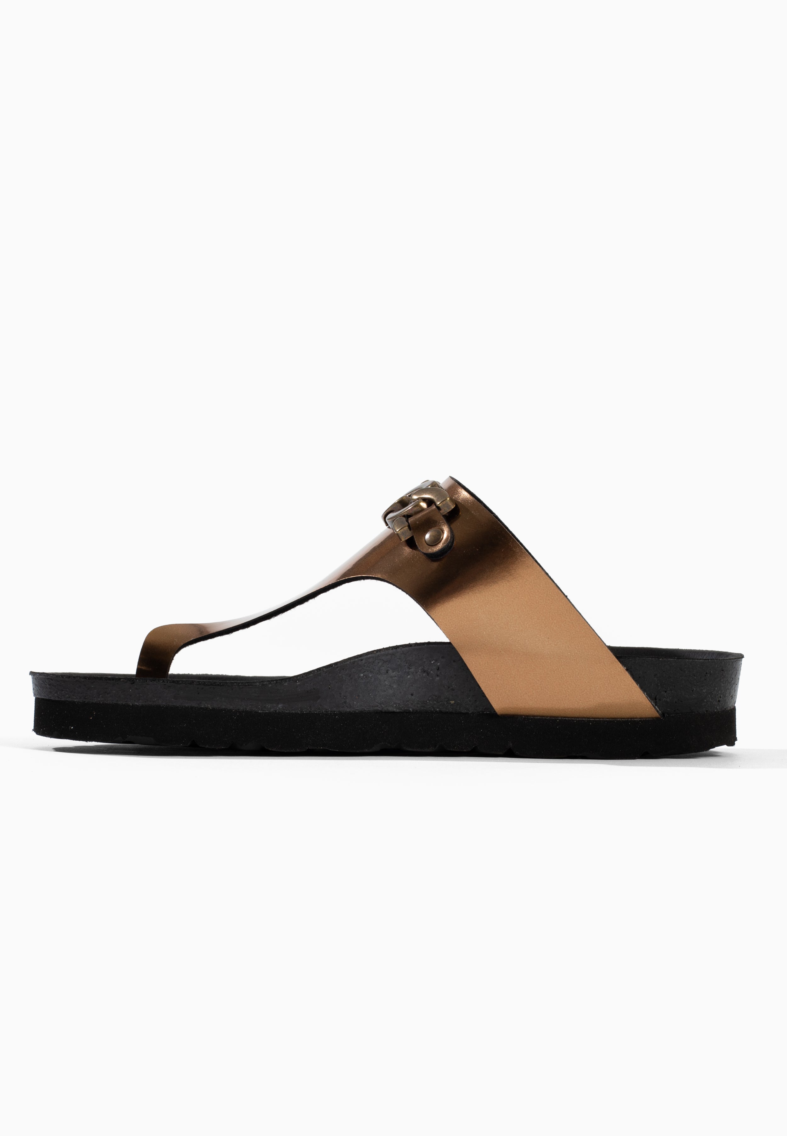 Sandales à Entre-doigts Carlita Bronze