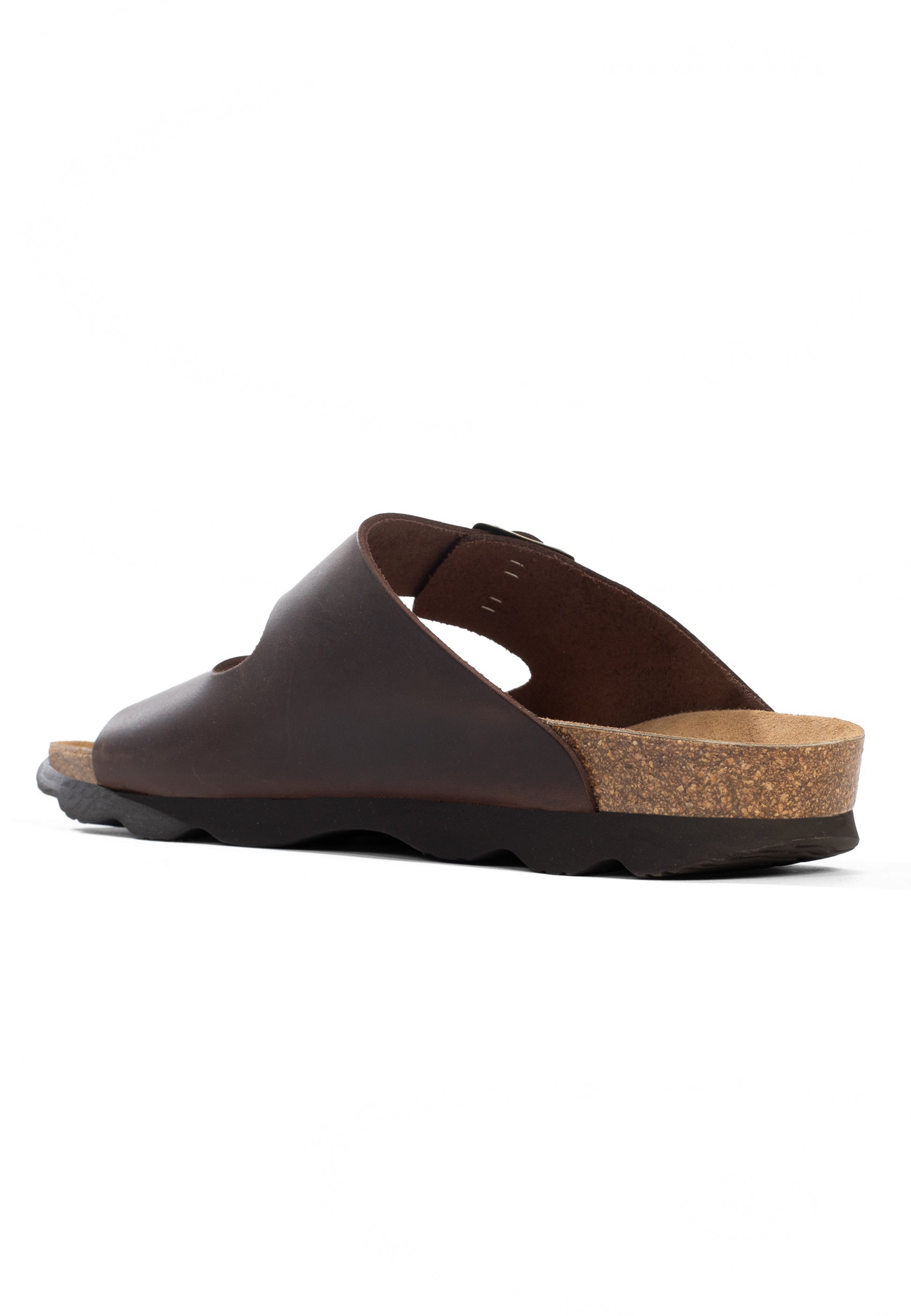 Sandales Bali 2 Brides Marron 100 % Cuir