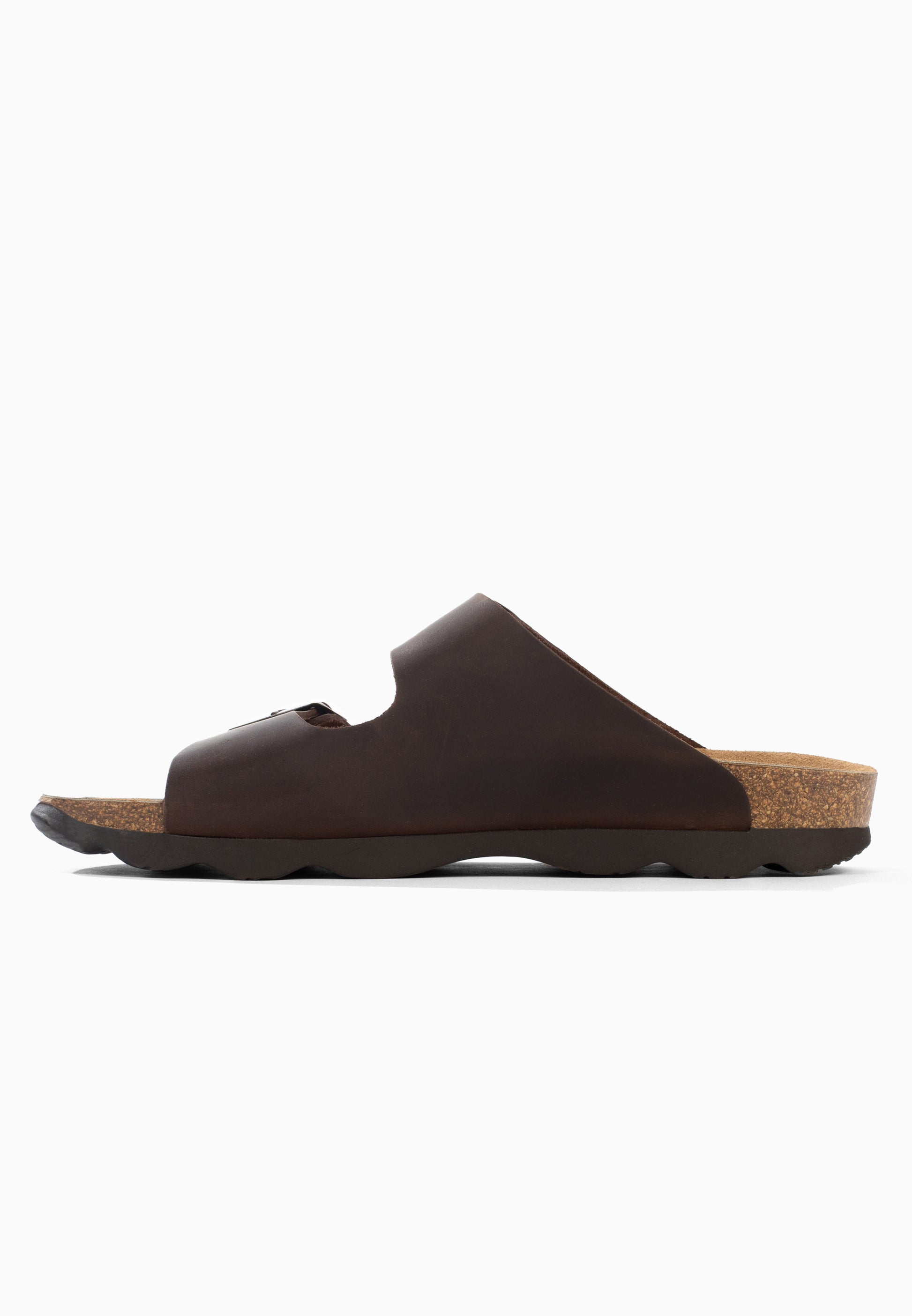 Sandales Bali 2 Brides Marron 100 % Cuir