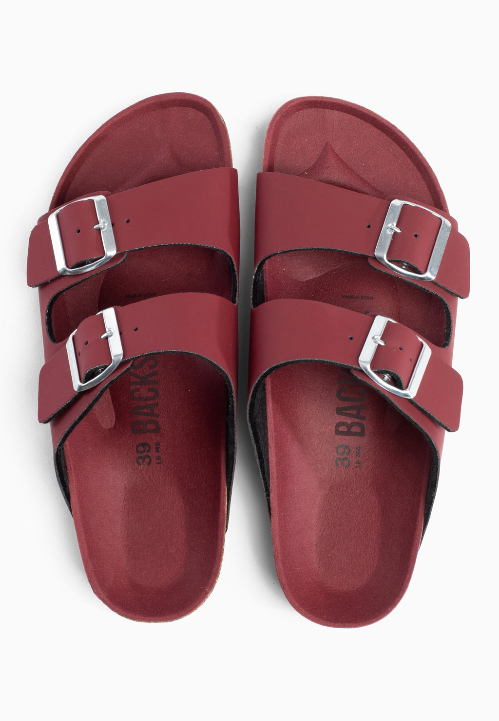 Sandales 2 Brides Bali Bordeaux