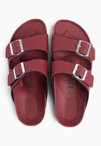 Sandales 2 Brides Bali Bordeaux