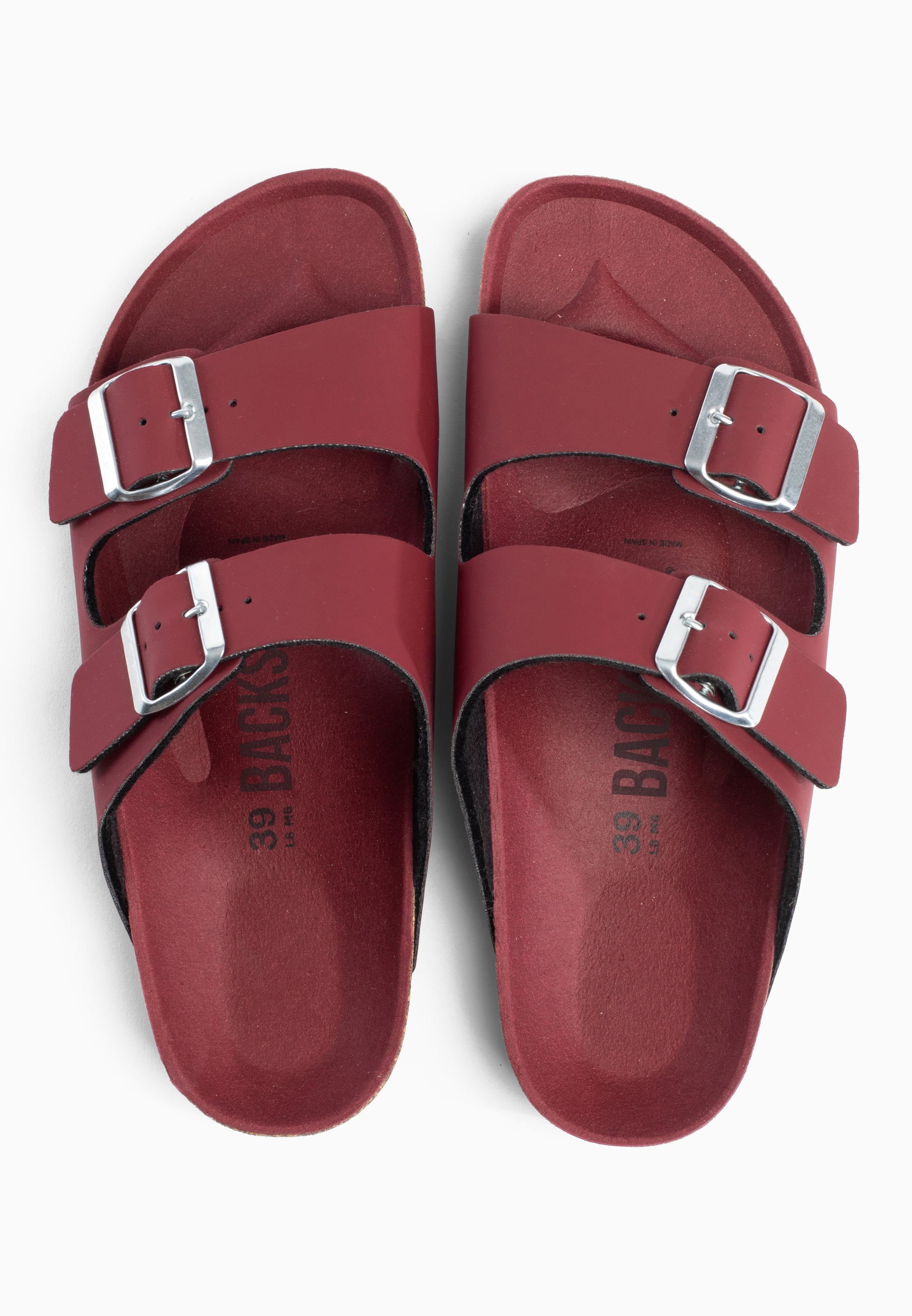 Sandales 2 Brides Bali Bordeaux
