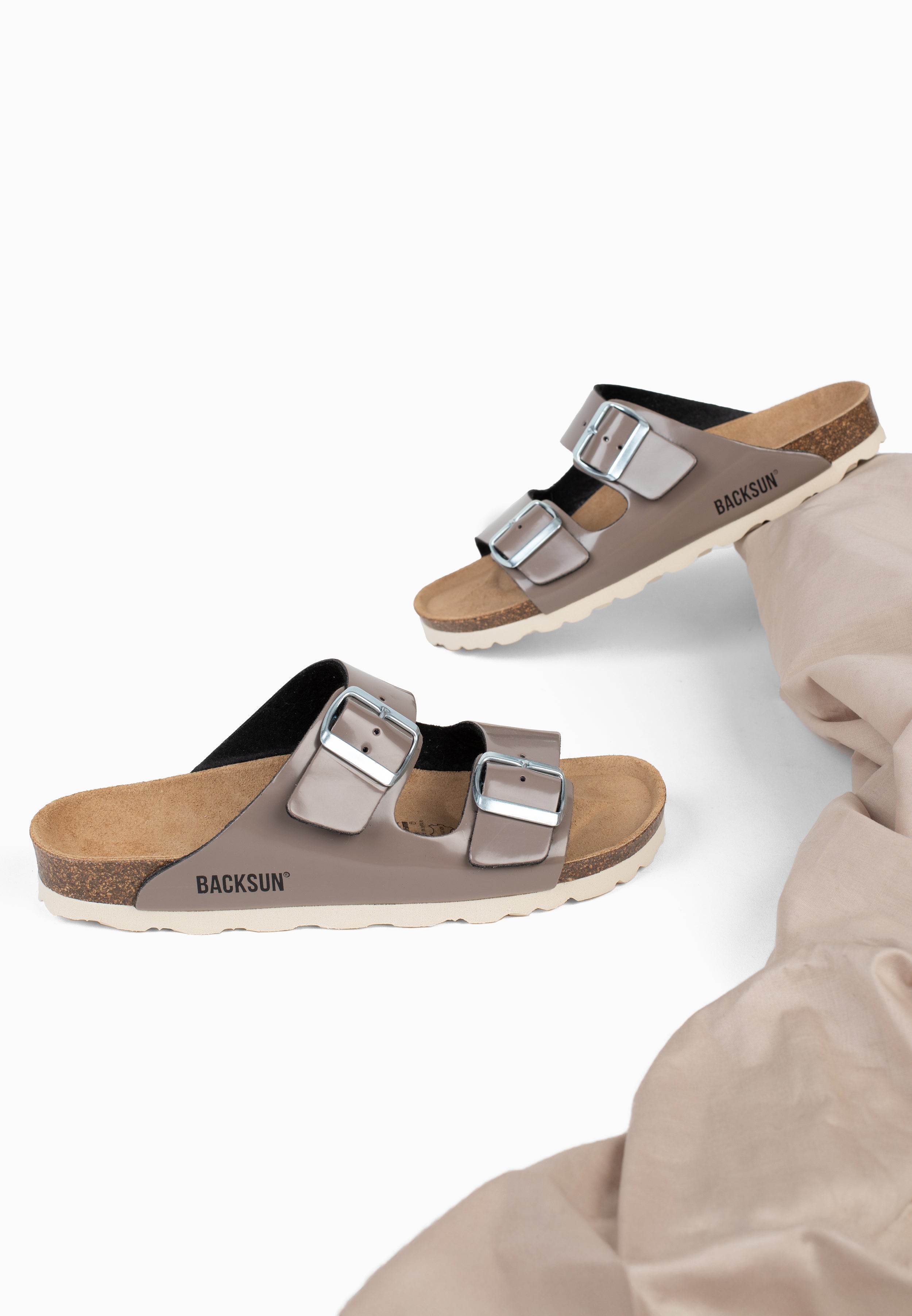 Sandales Bali 2 Brides Gris