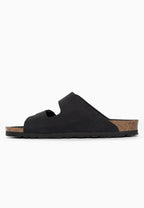 Schwarze Sandalen „Bali“ mit 2 Riemen