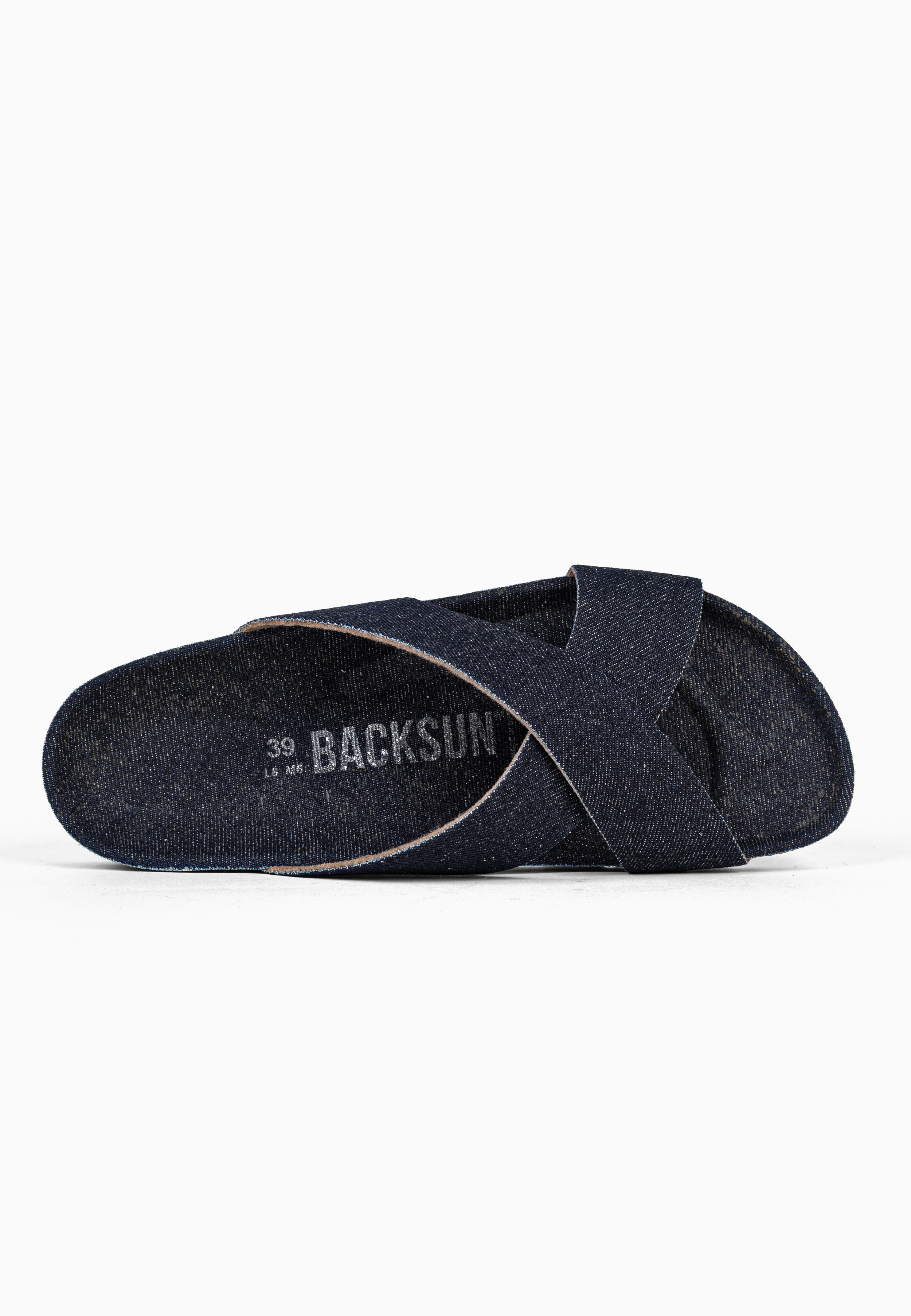 Sandales 2 Brides Milano Denim